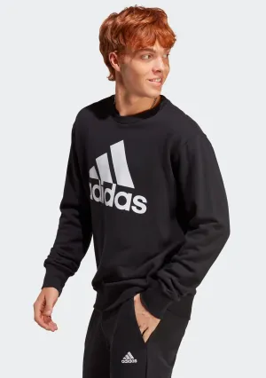 Adidas Men??s Big Logo Sweatshirt Black