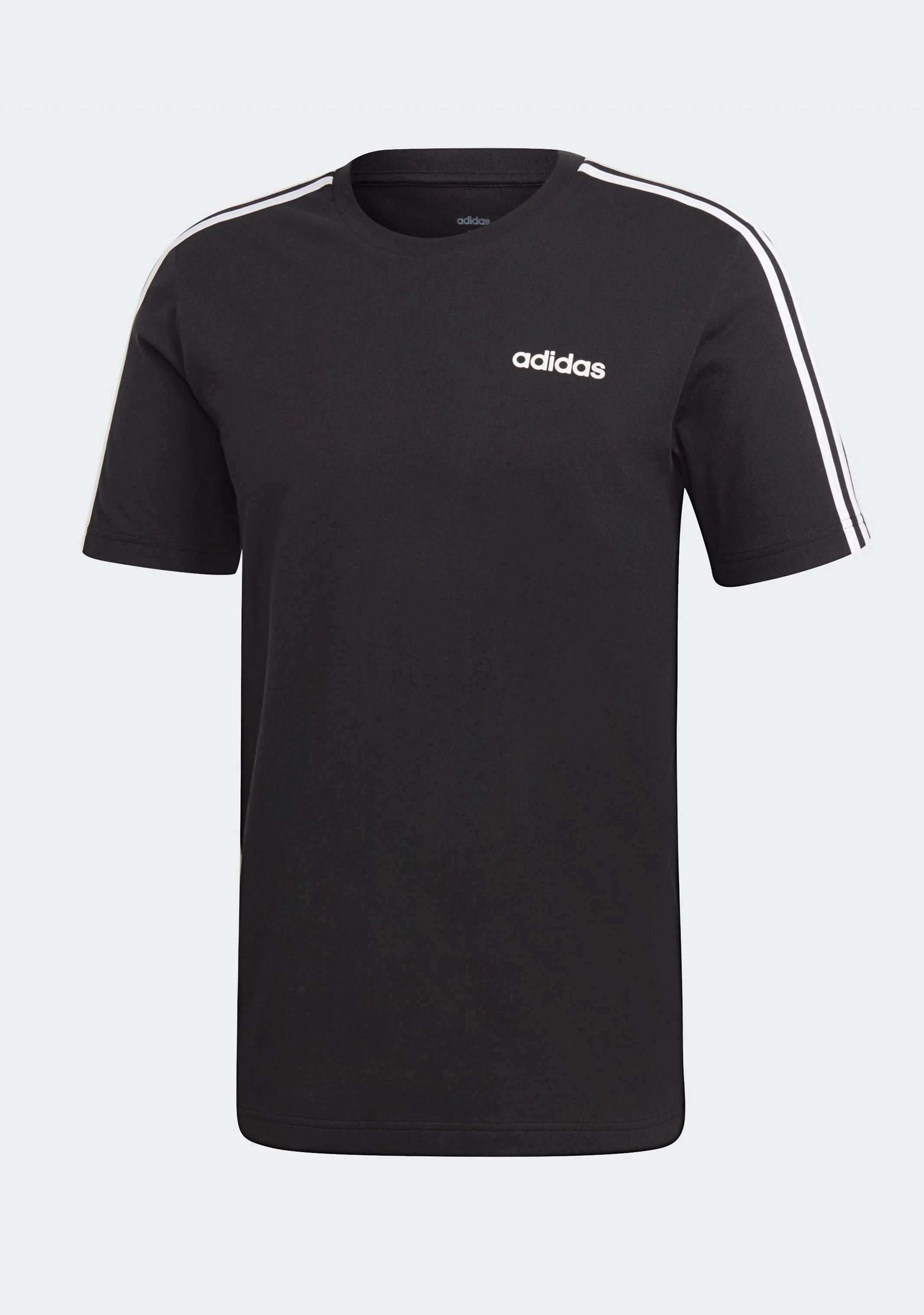 Adidas Men??s Essentials 3 Stripe Tee