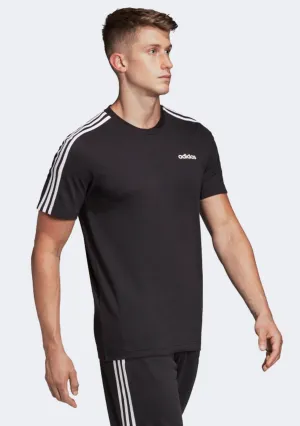 Adidas Men??s Essentials 3 Stripe Tee