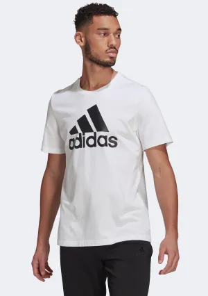 Adidas Men??s Essentials Big Logo Tee White