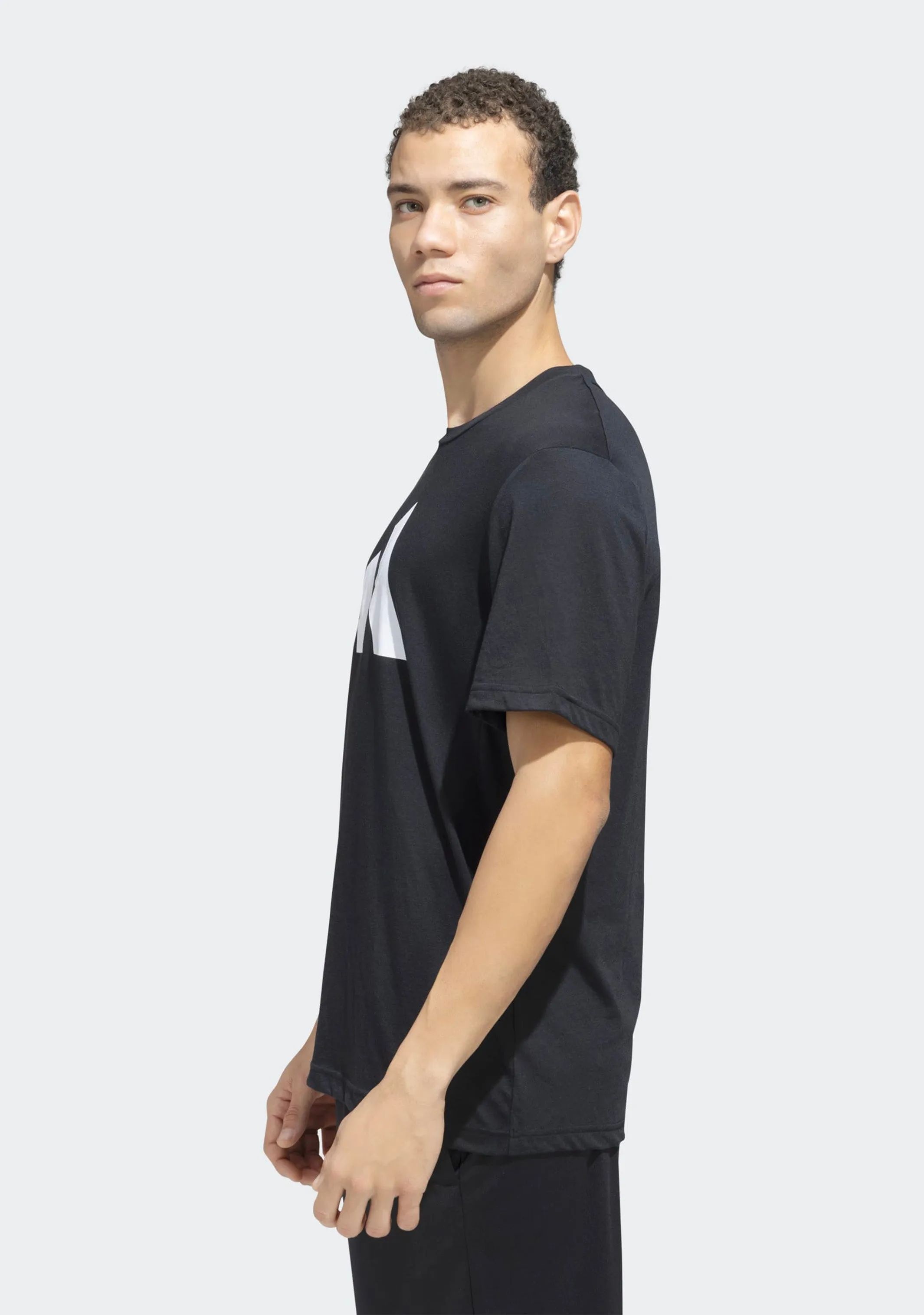 Adidas Men's Train Essentials Feelready Logo Training Tee