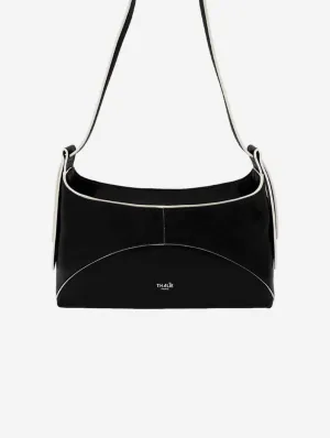 Ambre Desserto? Cactus Leather Vegan Baguette Bag | Black