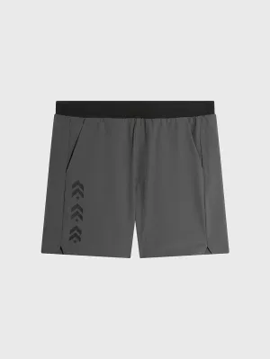 BARRY'S STORM GRAY TRAIN SHORT 5"