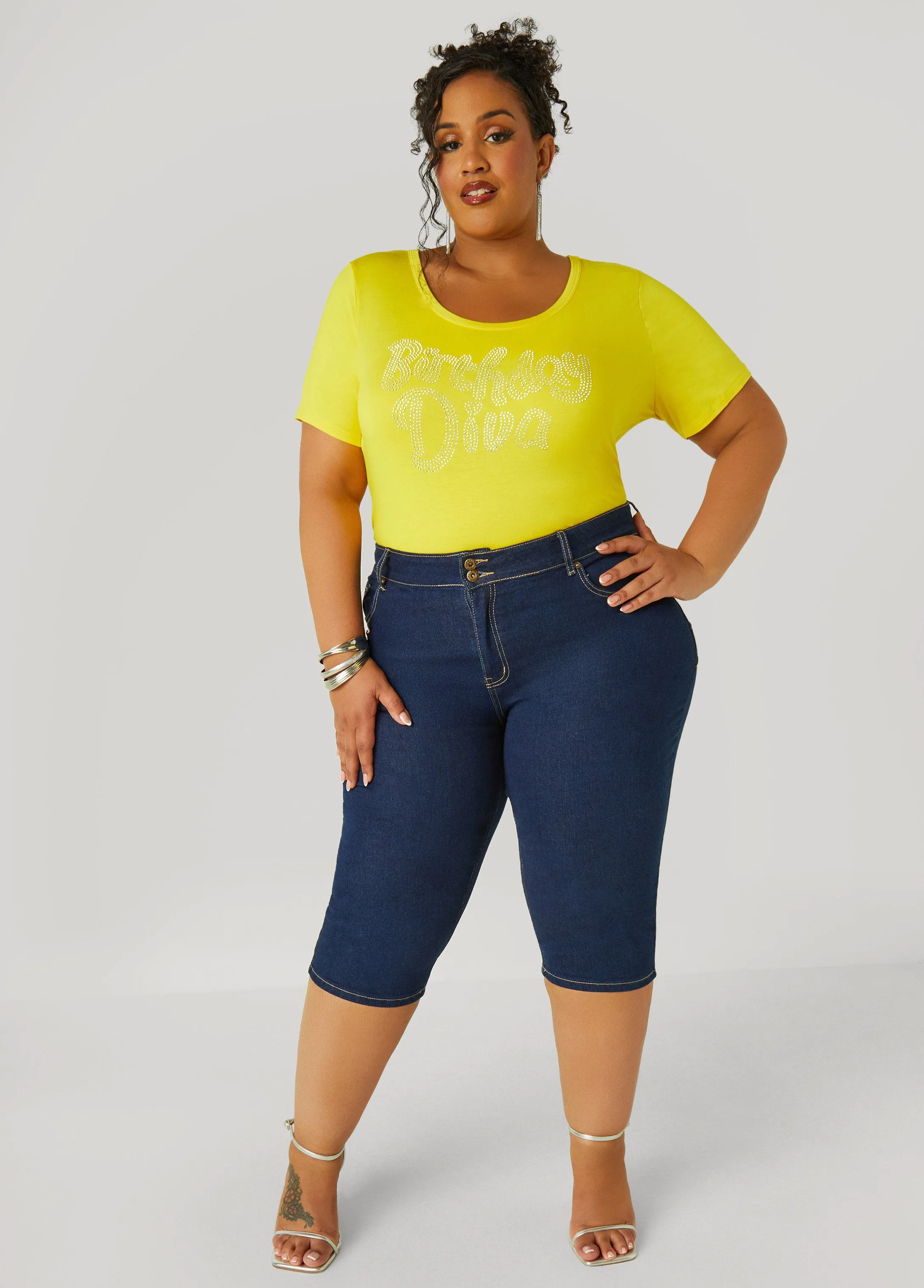 Birthday Diva Crystal Tee
