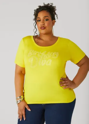 Birthday Diva Crystal Tee