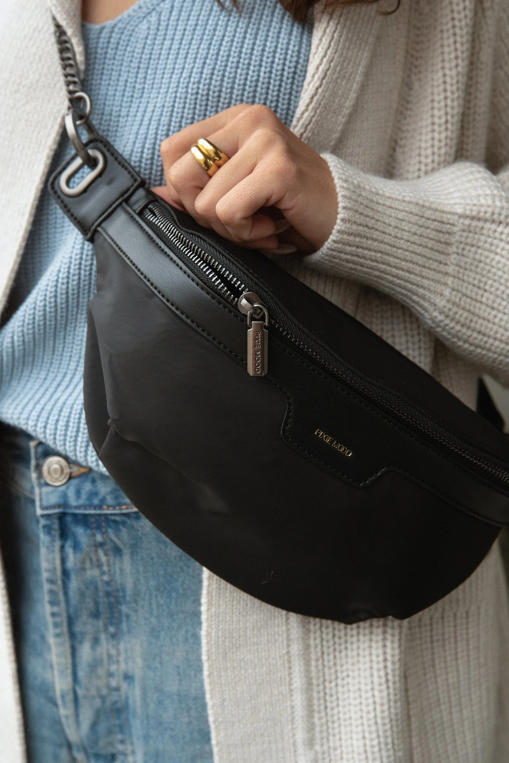 Brooklyn Vegan Leather Crossbody | Multiple Colours