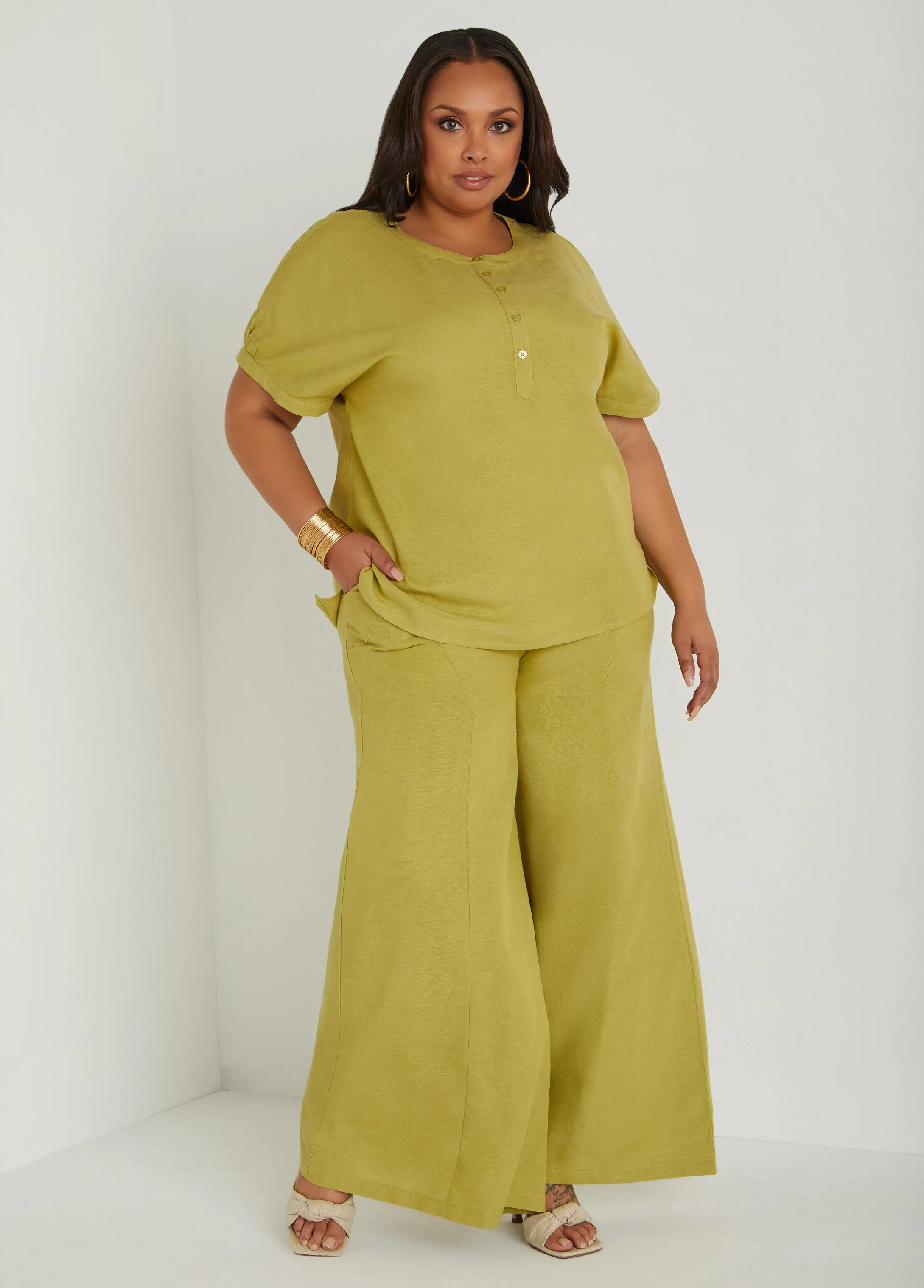 Button Front Tunic