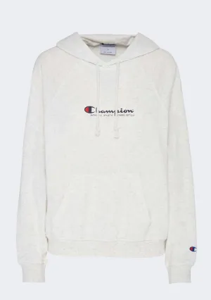 Champion Men??s Lightweight French Terry Script Hoodie