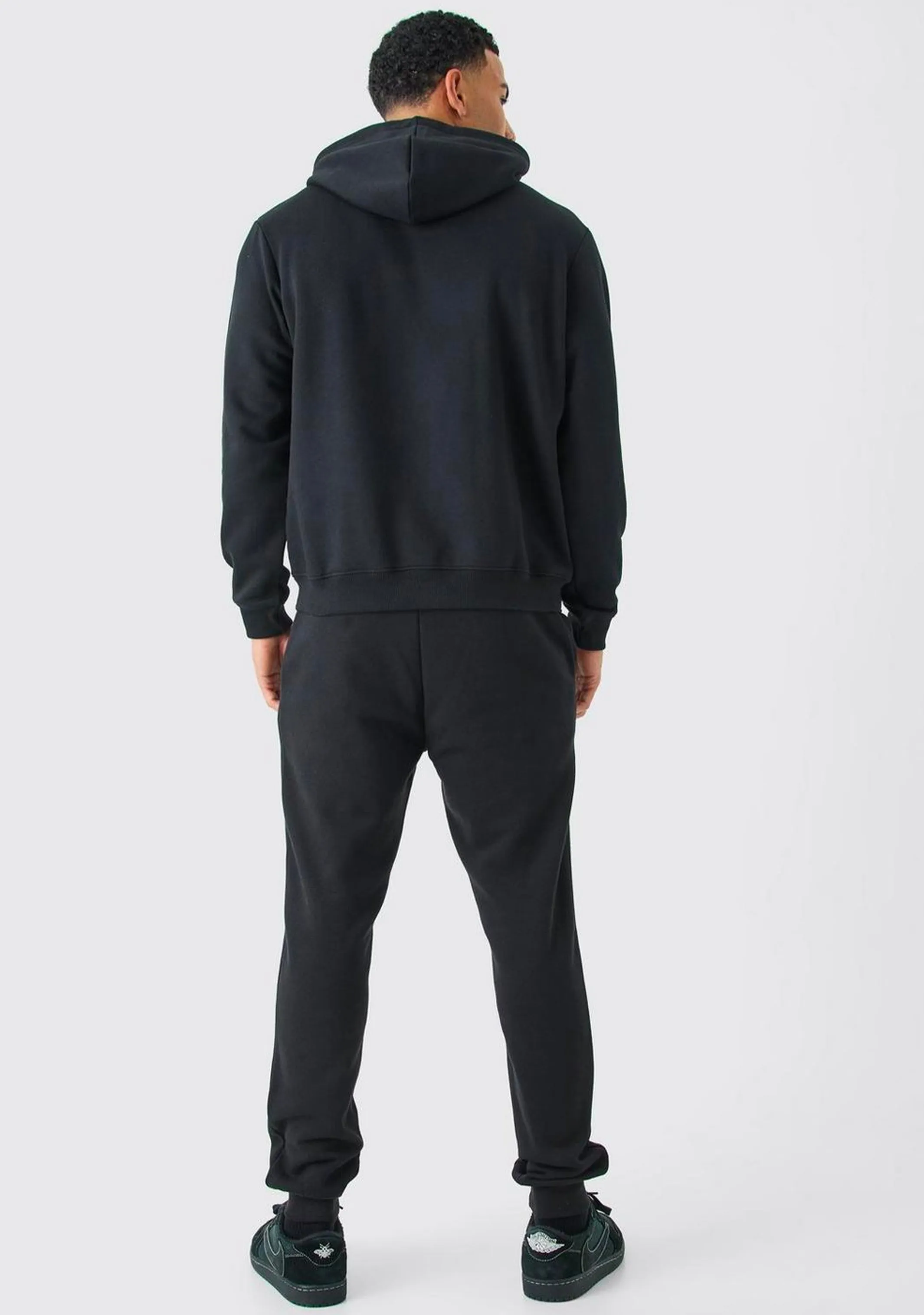 Champion Men??s Script Hoodie Black