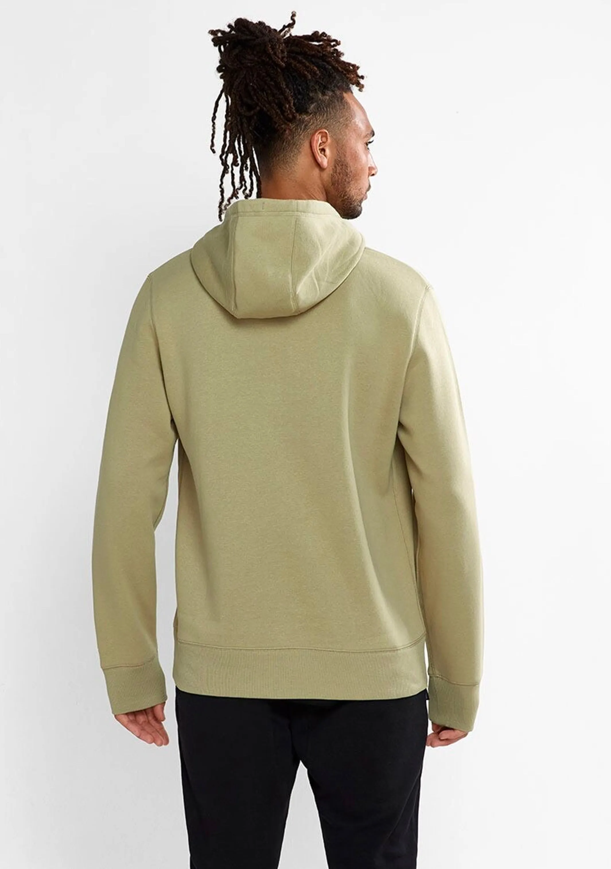 Champion Men??s Script Hoodie Khaki