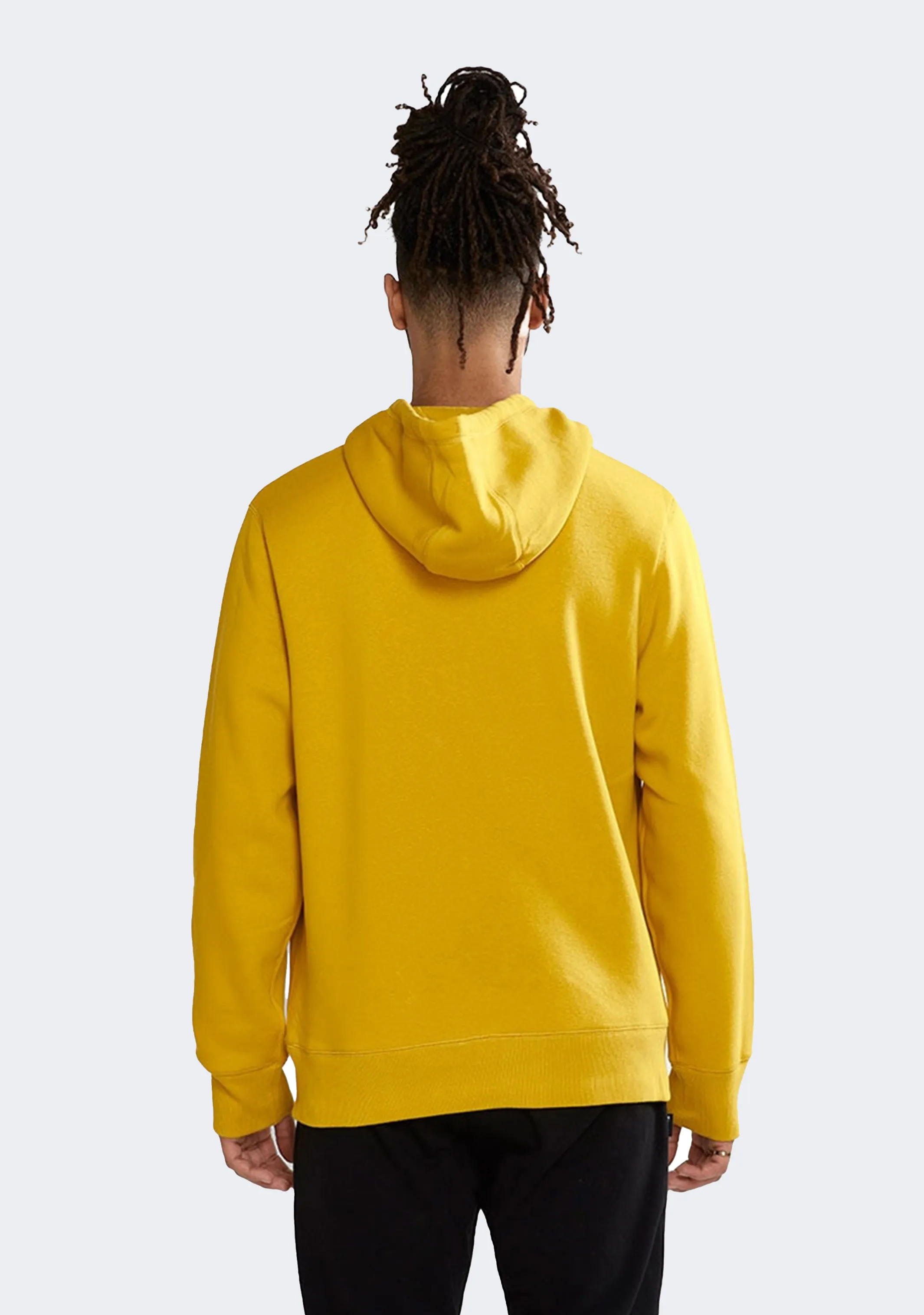 Champion Men??s Script Hoodie Yellow