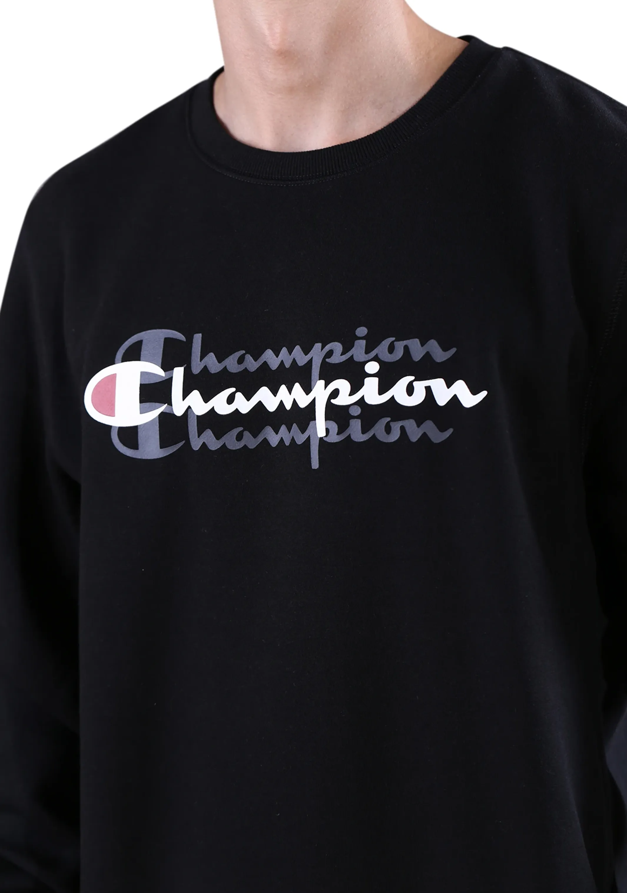 Champion Men??s Sporty Graphic Crew