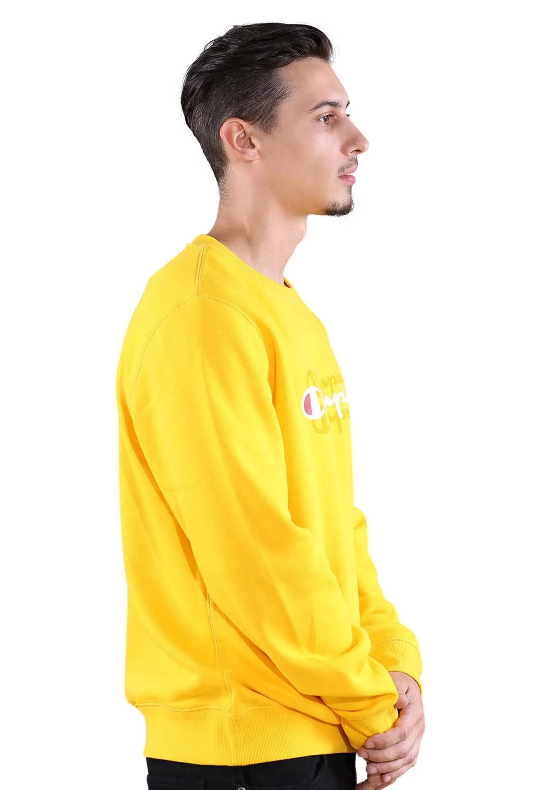 Champion Men??s Sporty Graphic Crew