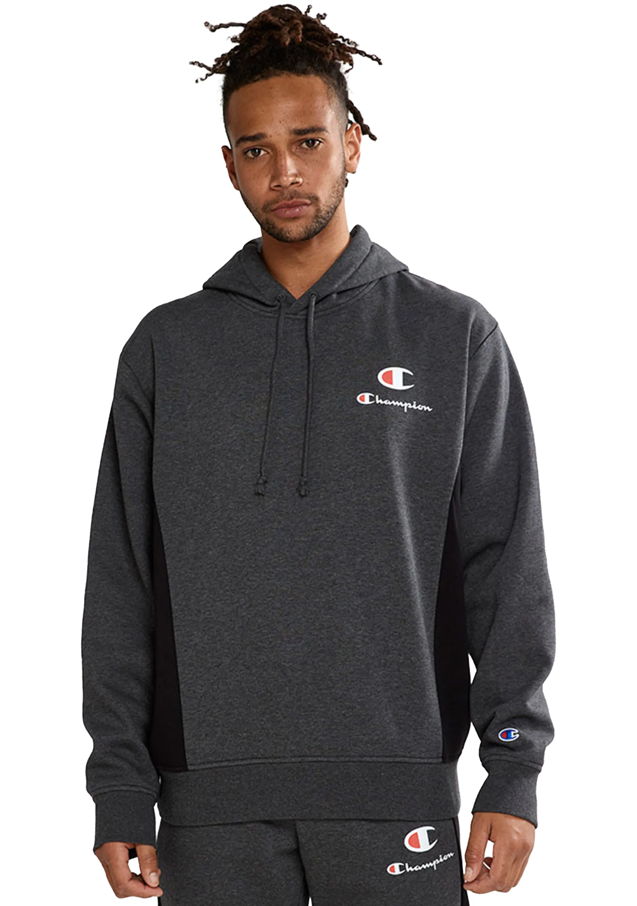 Champion Men??s Sporty Panel Hoodie