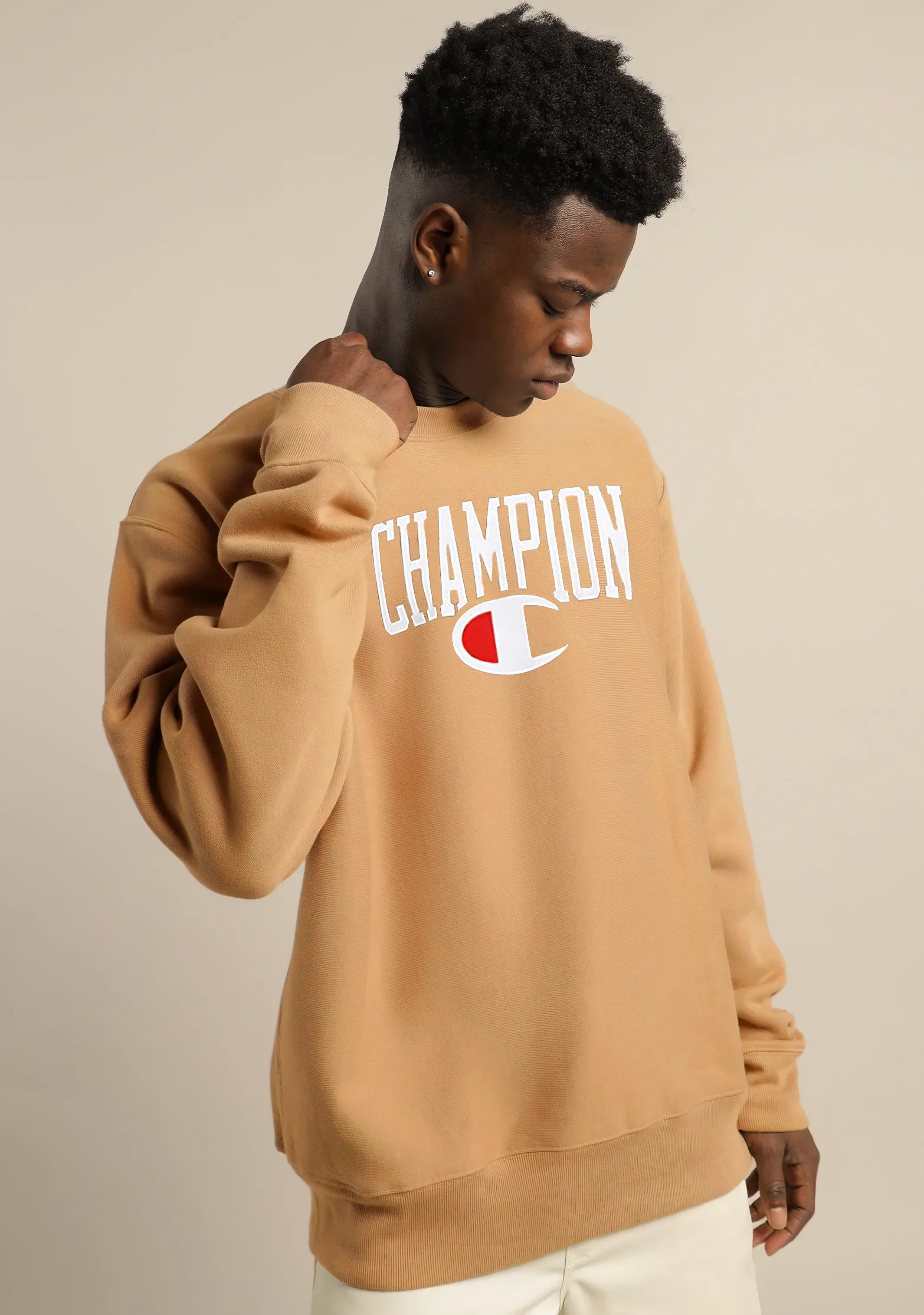 Champion Men??s SPS Graphic Print Crew