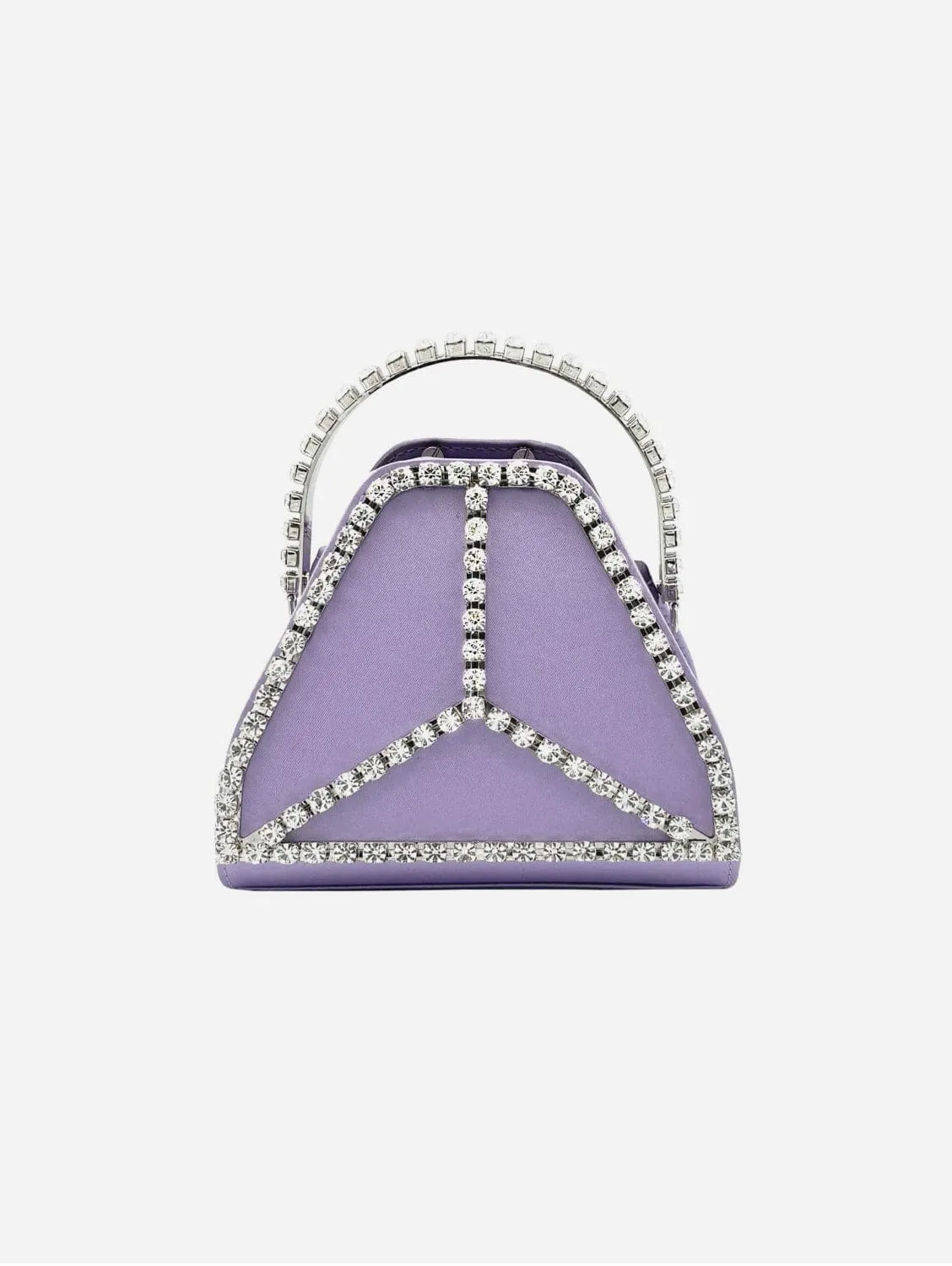 Cleo Mini Strass Vegan Bag | Amethyst