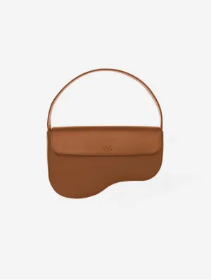 Clover MIRUM? Vegan Leather Saddle Bag | Walnut