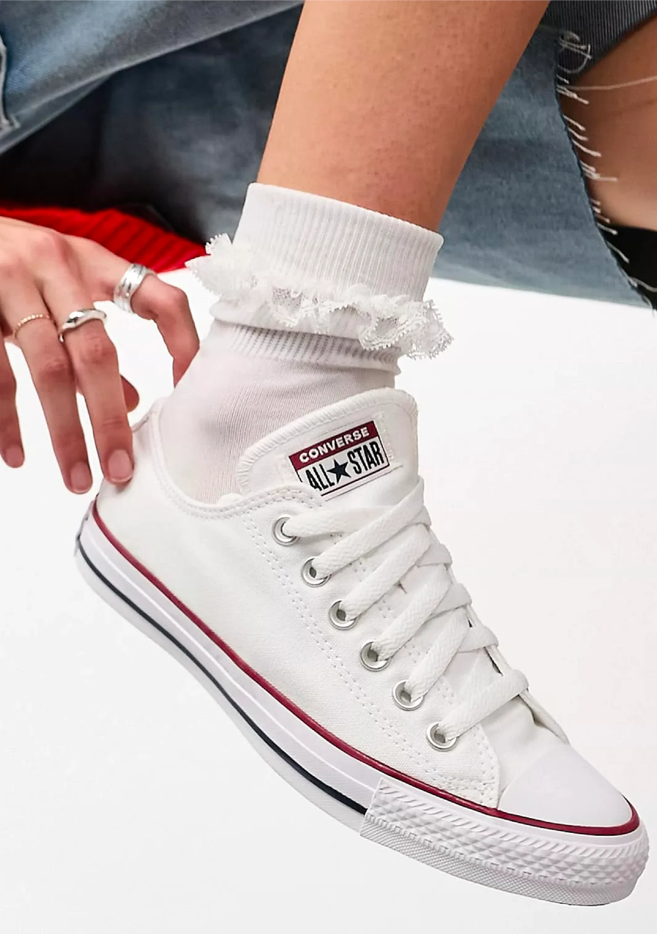 Converse Unisex Chuck Taylor Optical White Low