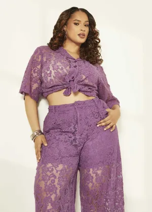 Corded Lace Shirt