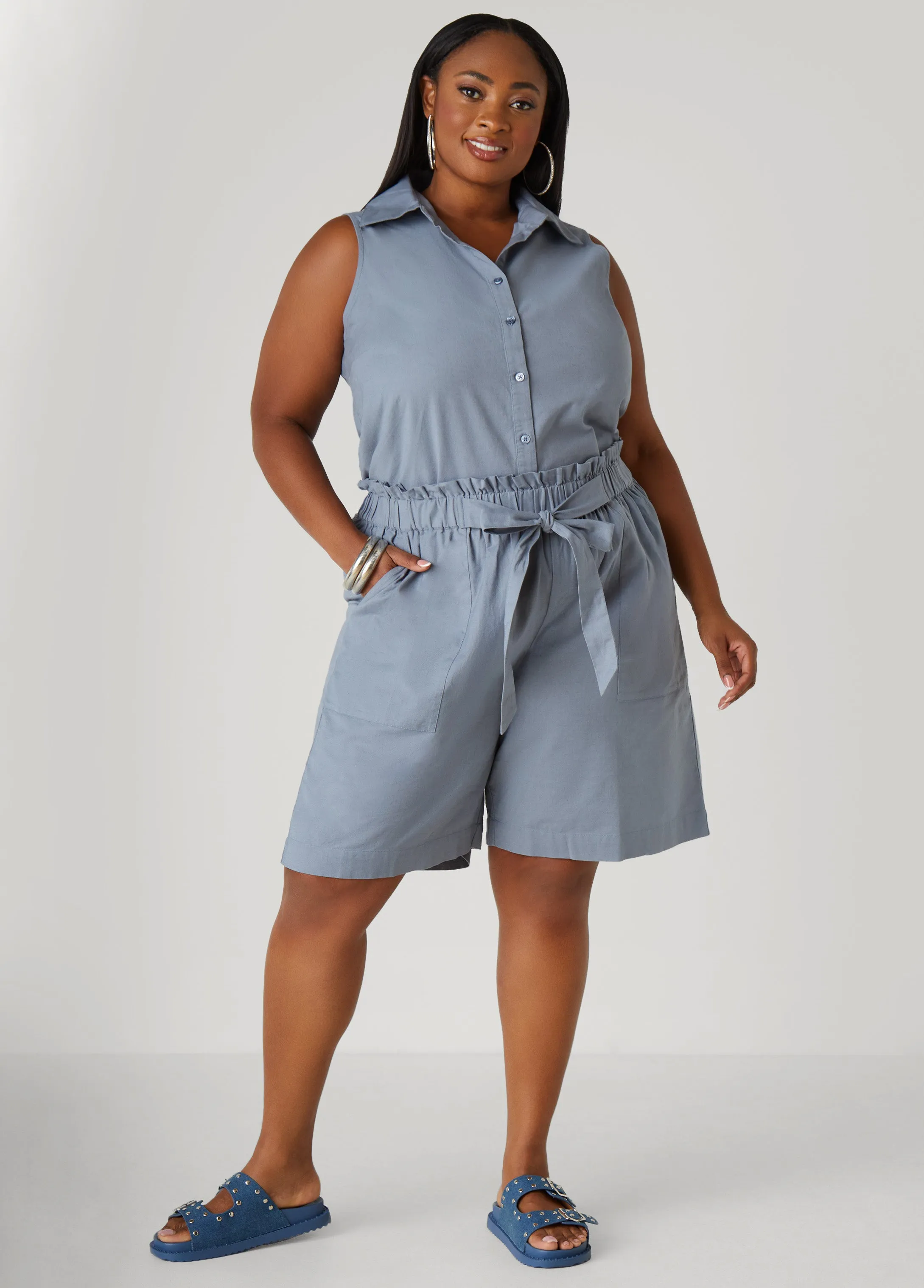 Cotton And Linen Blend Shirt