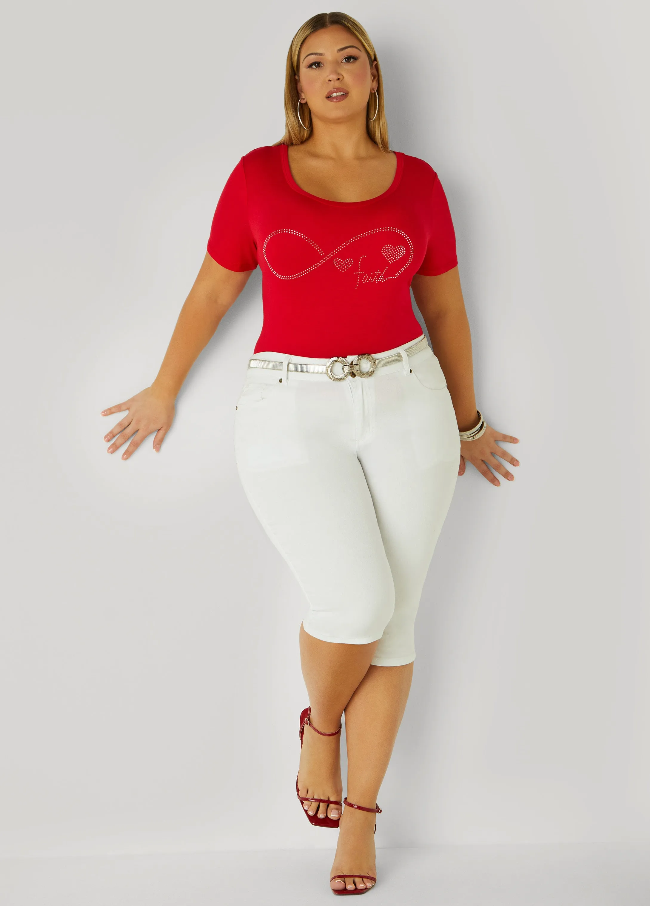 Faith Crystal Tee