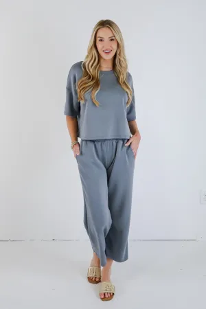 FINAL SALE - Ultra Air Soft Charcoal Lounge Pants