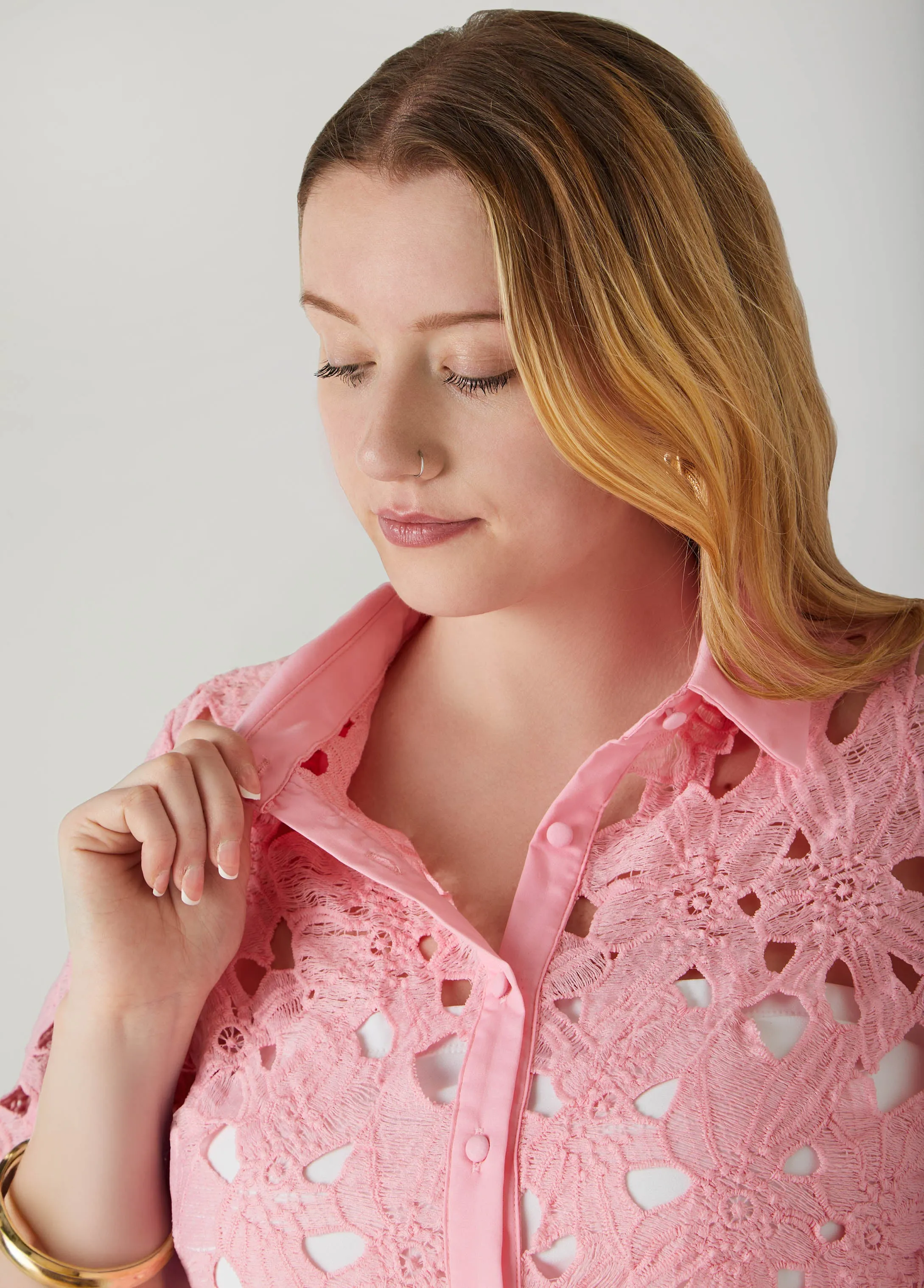 Floral Lace Shirt