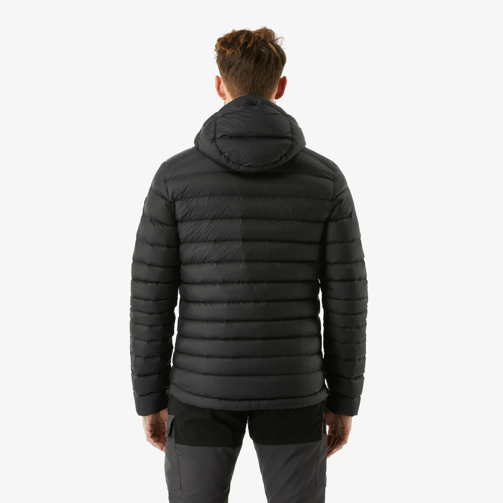 Forclaz Men's mountain and Backpacking padded and hooded jacket - MT500 14??F