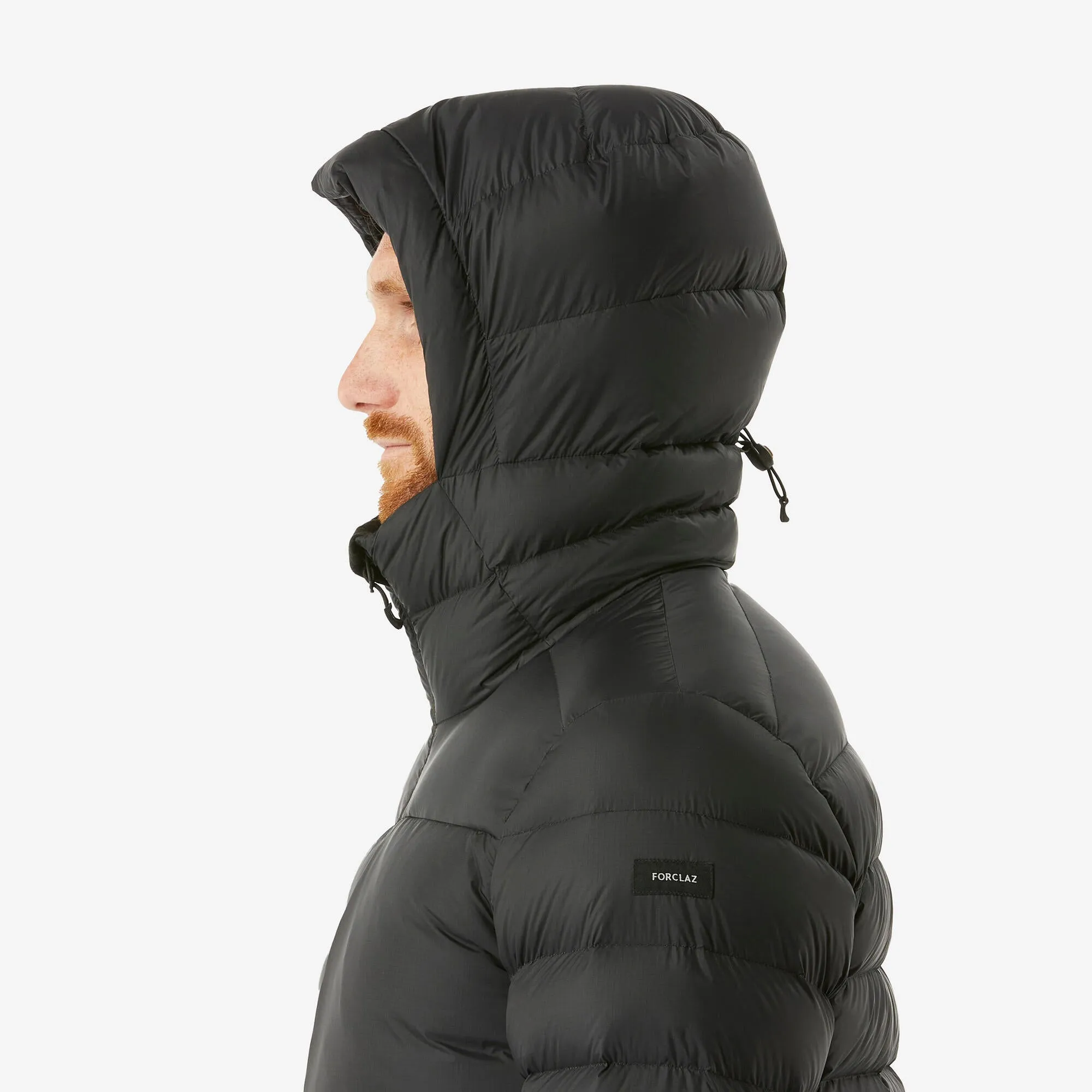 Forclaz Men's mountain and Backpacking padded and hooded jacket - MT500 14??F