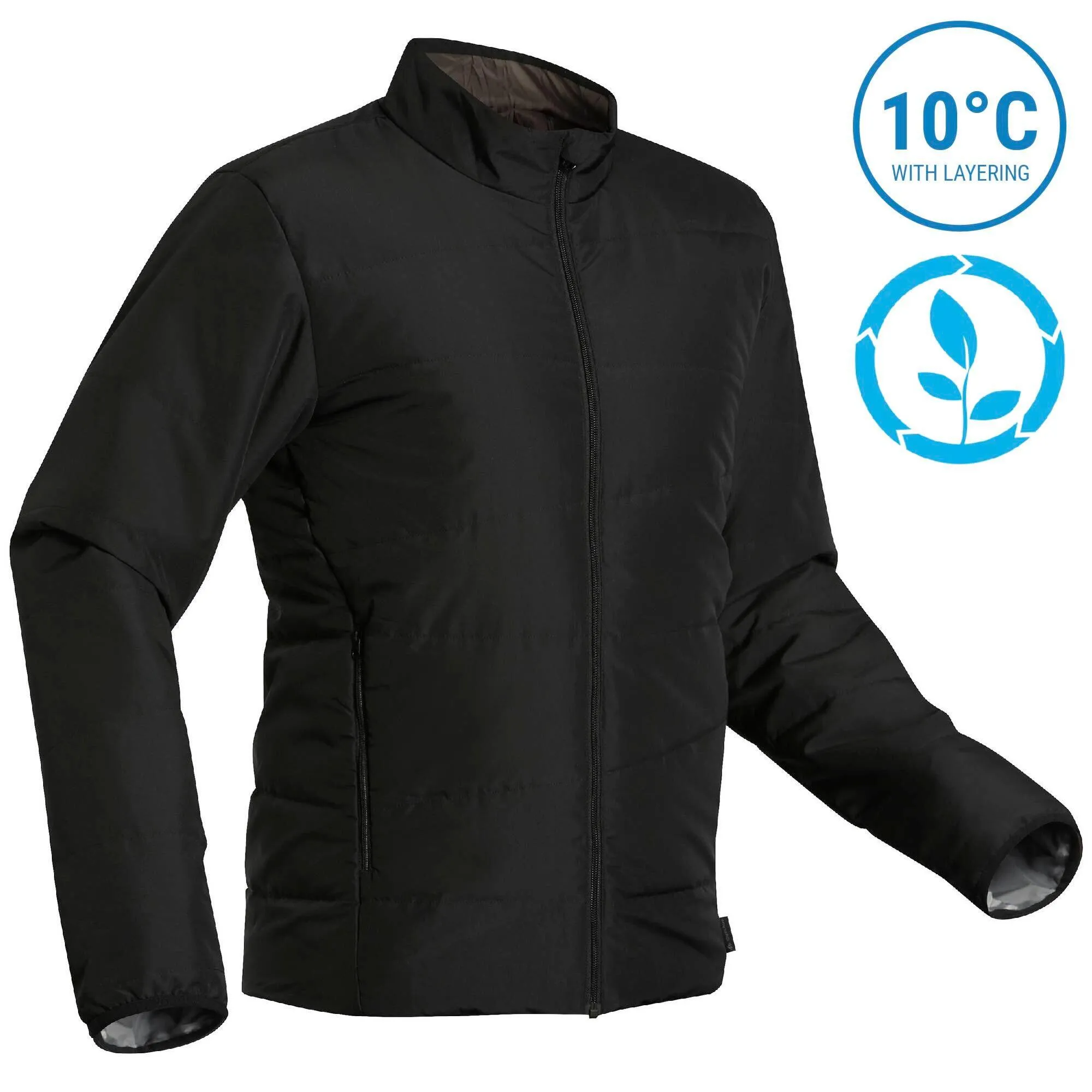 Forclaz Men's Synthetic Mountain Backpacking Padded Jacket - MT50 32??F