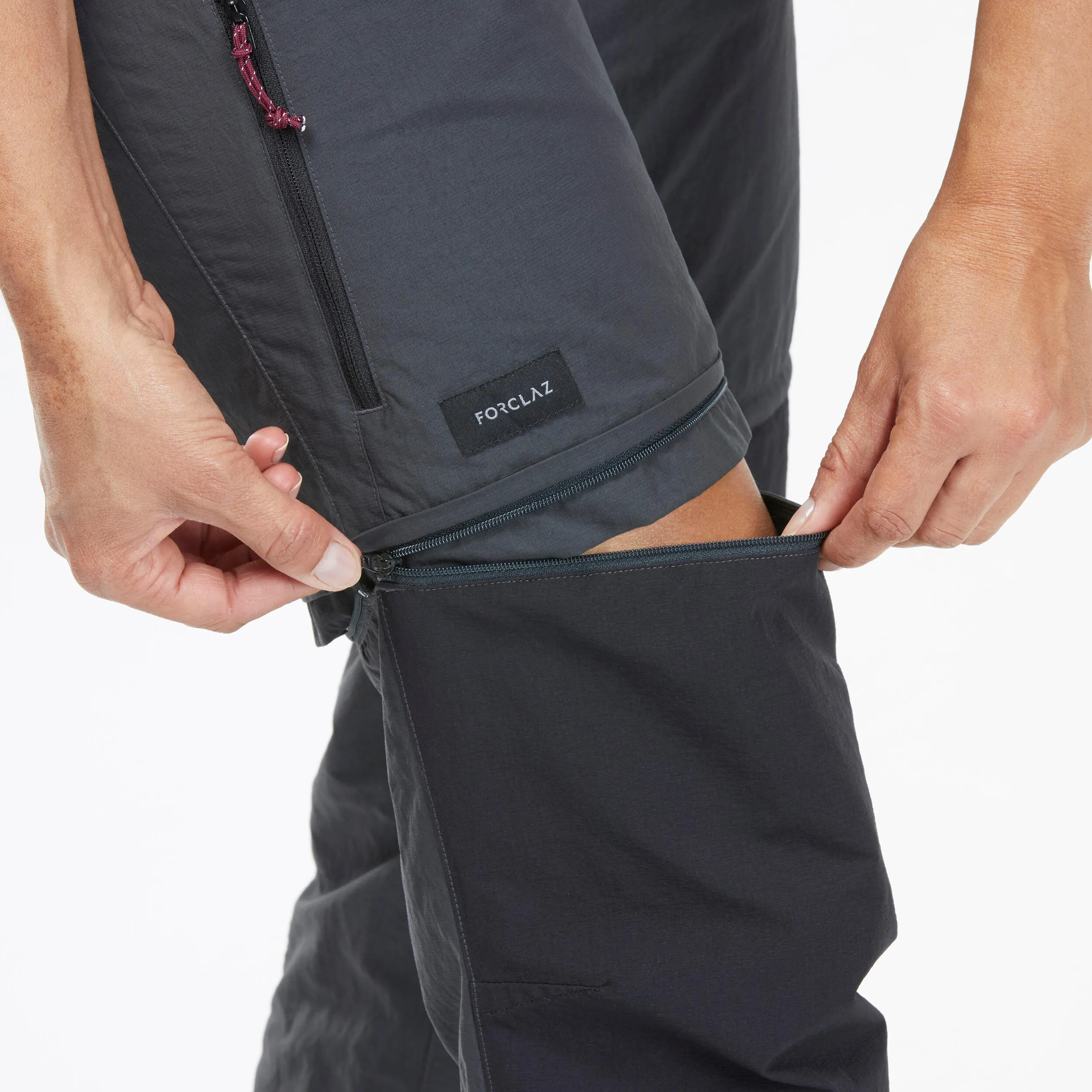 Forclaz Women's MT100 2-in-1 Zip-Off Hiking Pants