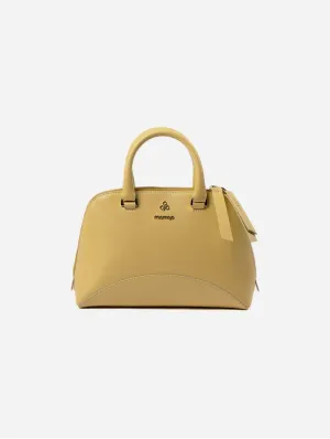 Isotta Apple Leather Vegan Handbag | Banana