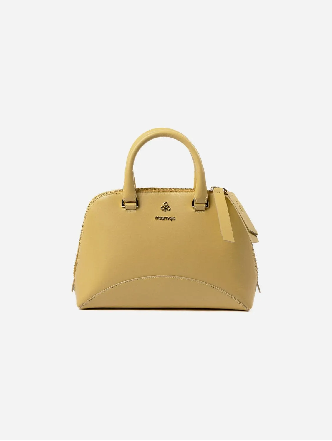 Isotta Apple Leather Vegan Handbag | Banana