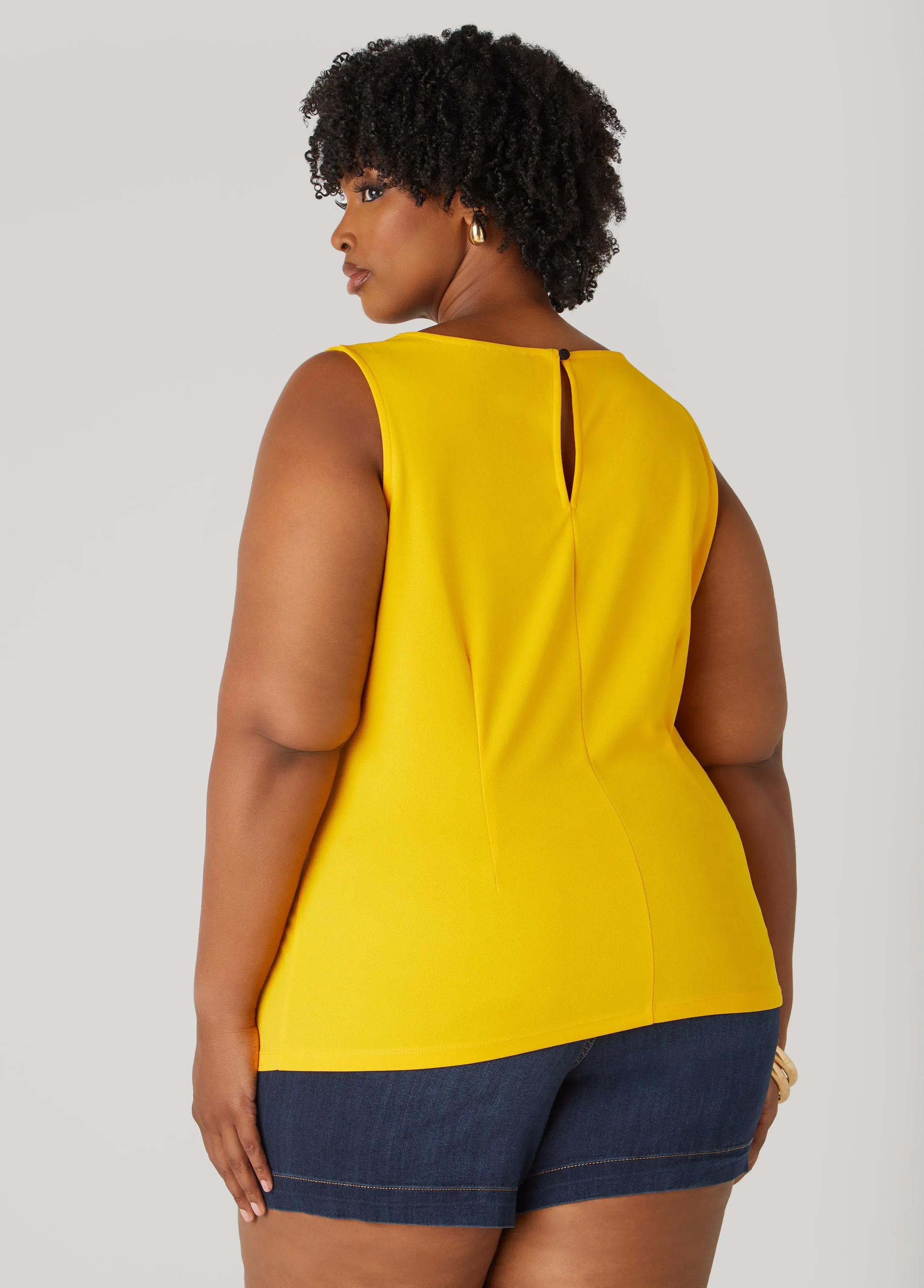Knotted Split Front Top