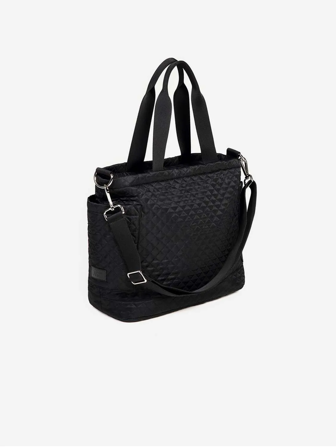 Lily ECONYL? Vegan Changing Tote Bag |  Black