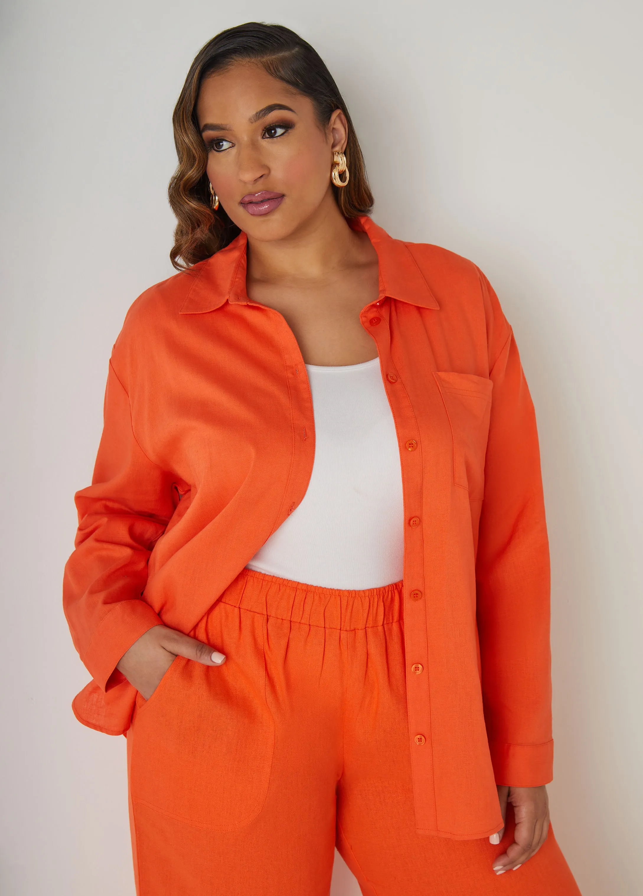 Linen Blend Shirt
