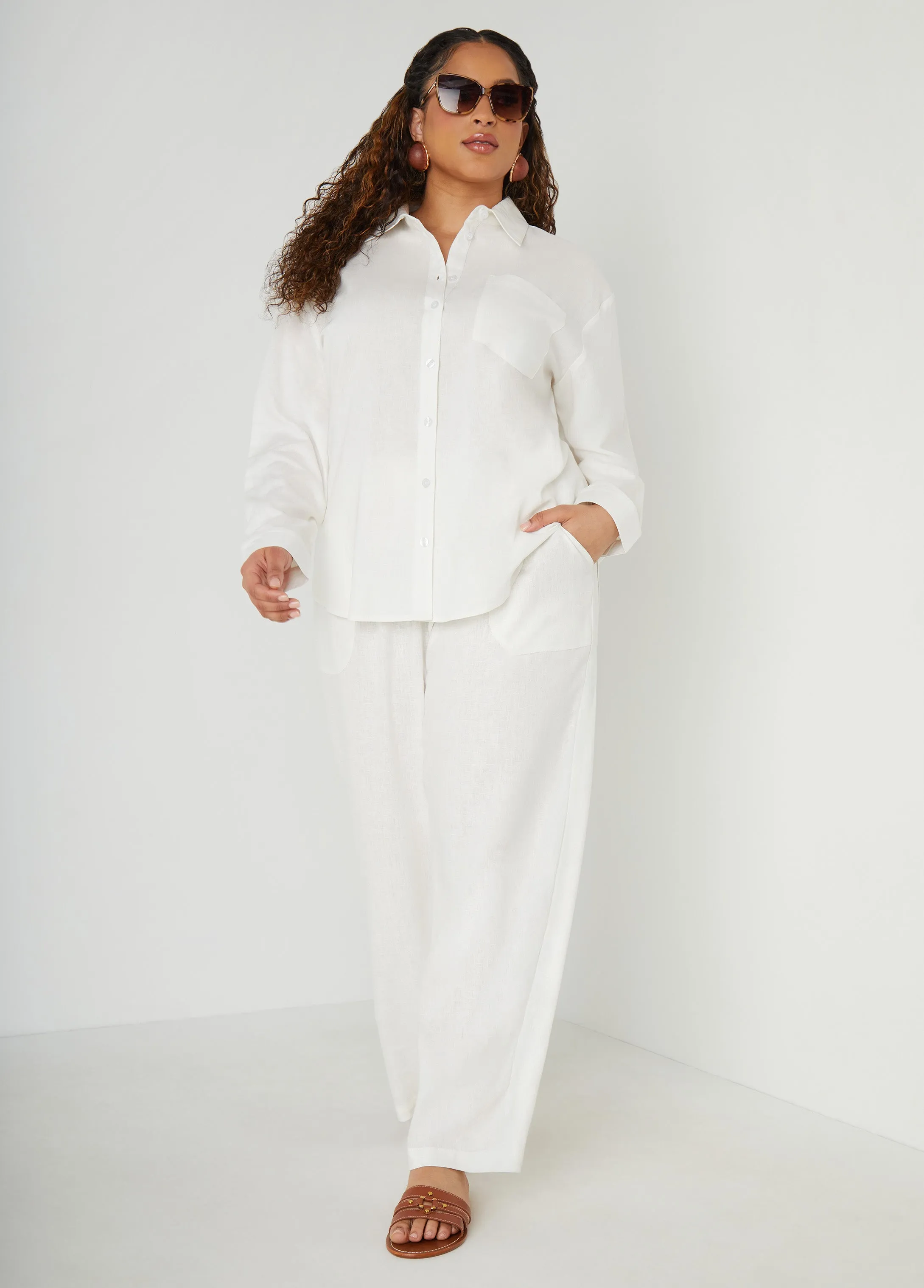 Linen Blend Shirt