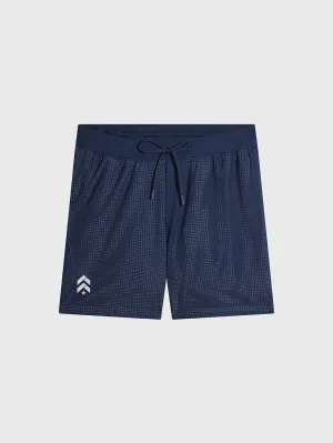 LULULEMON CLUB BLUE MESH COURT SHORT 7"