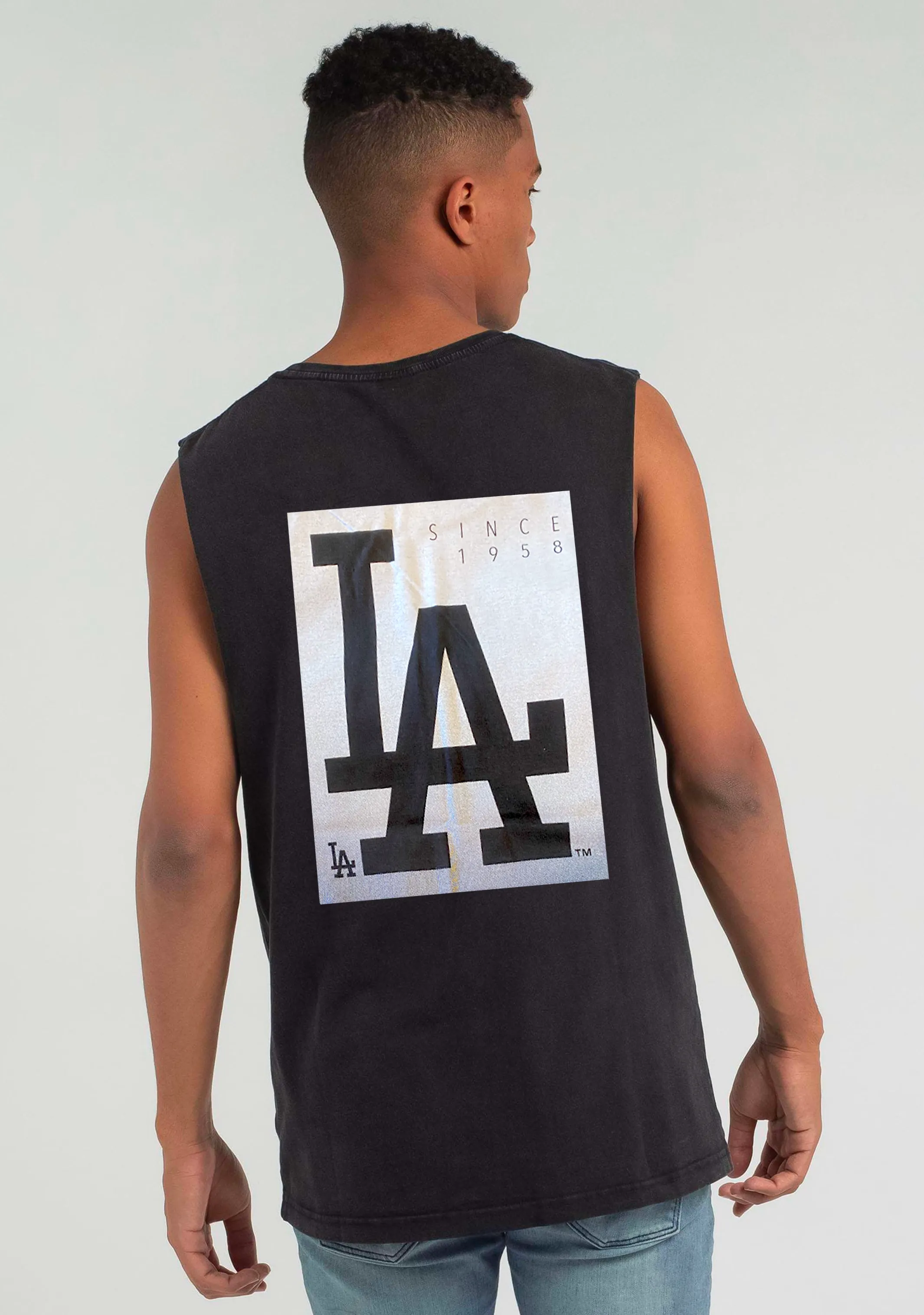 Majestic Athletic Men??s Los Angeles Dodgers Muscle Tank <br> MJLD0305TK