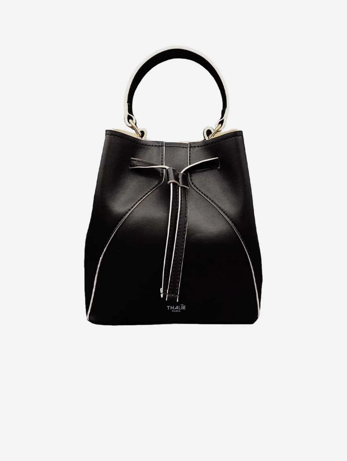 Mia Desserto? Cactus Leather Vegan Bucket Bag | Black