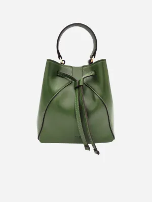 Mia Desserto? Cactus Leather Vegan Bucket Bag | Green