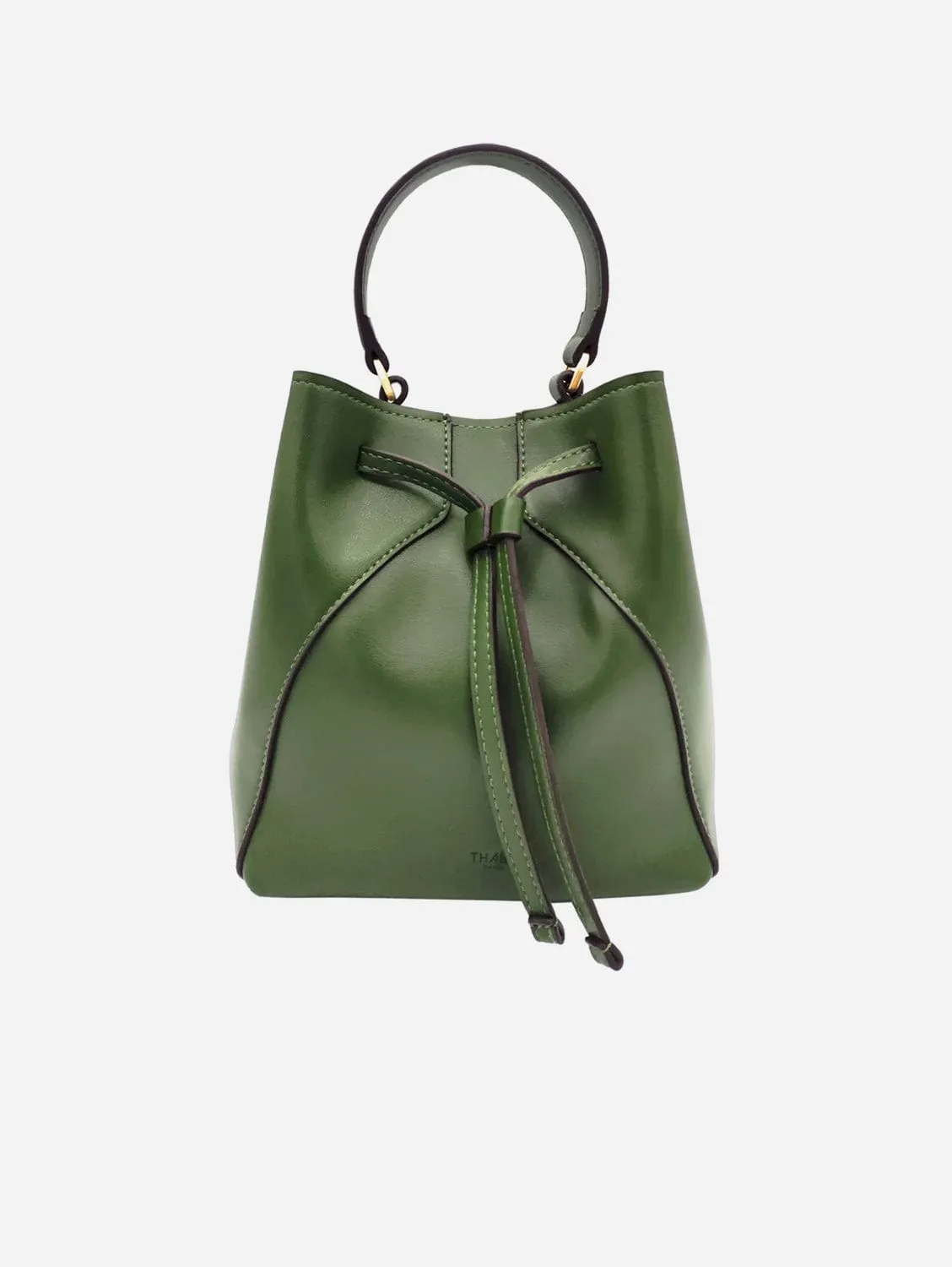 Mia Desserto? Cactus Leather Vegan Bucket Bag | Green