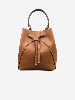 Mia Desserto? Cactus Leather Vegan Bucket Bag | Tan
