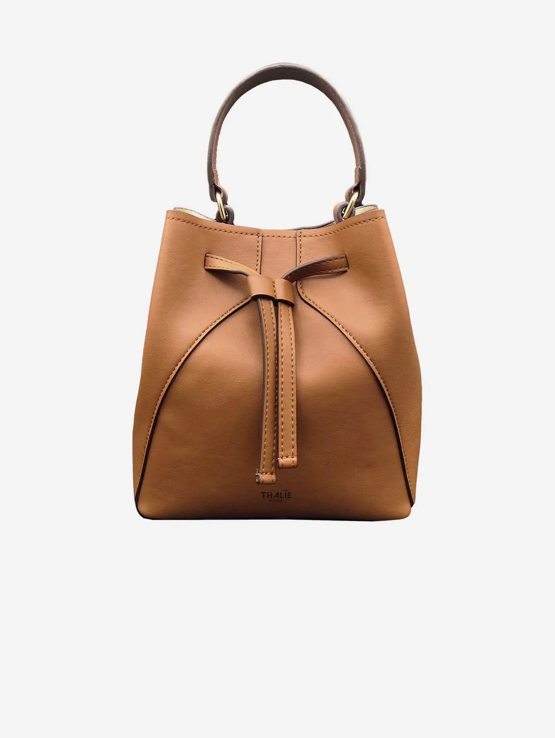Mia Desserto? Cactus Leather Vegan Bucket Bag | Tan