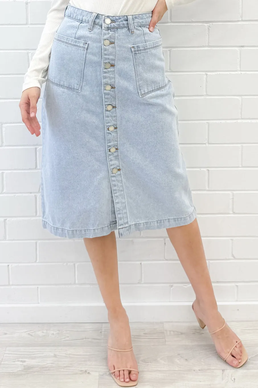Nell Denim Skirt
