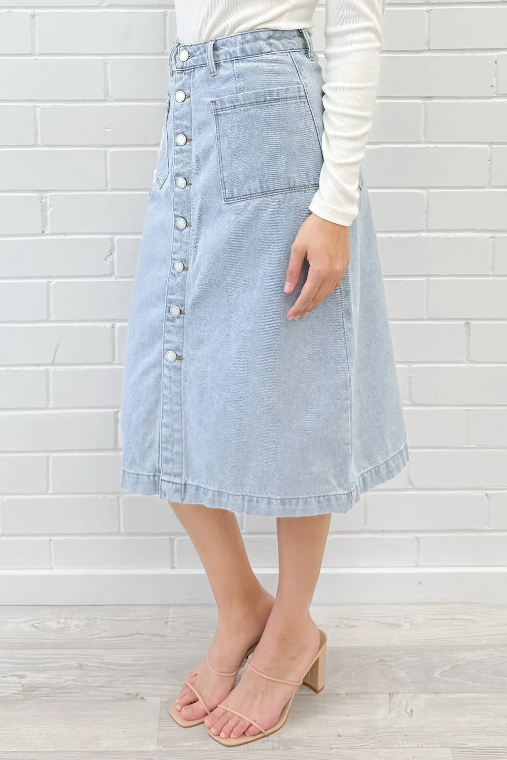 Nell Denim Skirt