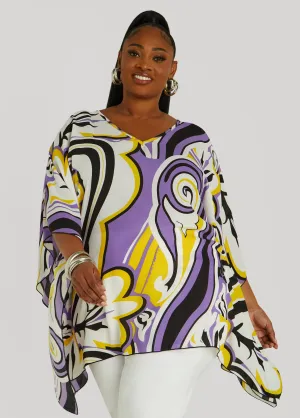 Paisley V Neck Tunic
