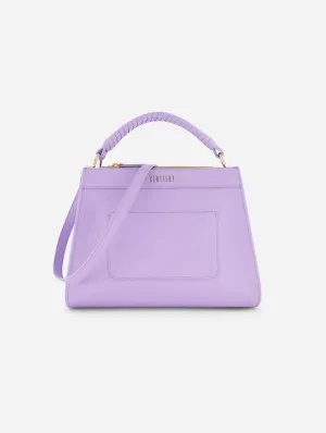 Panthera Desserto? Cactus Leather Vegan Tote | Lavender
