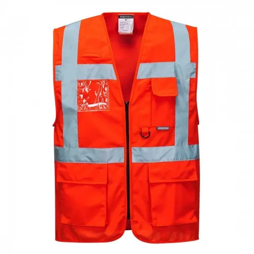 Portwest Mens Berlin Hi-Vis Vest