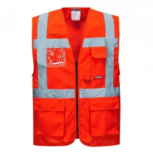 Portwest Mens Berlin Hi-Vis Vest